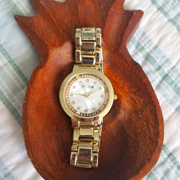Jessica Carlyle Gold Watch - Picture 1 of 5